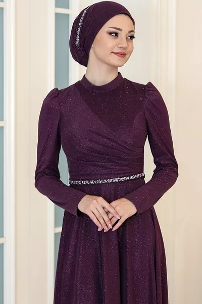 Вечерние платья хиджаба Вечерние платья Ишыл Хиджаб Вечерние платья Хиджаб