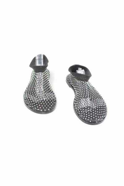   صنادل نسائية شبكة الحجر الأسود