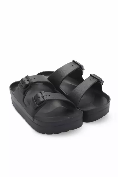 توال المرأة أريزونا عالية القاعدة اليومية حمام سباحة شاطئ إيفا شباشب أسود