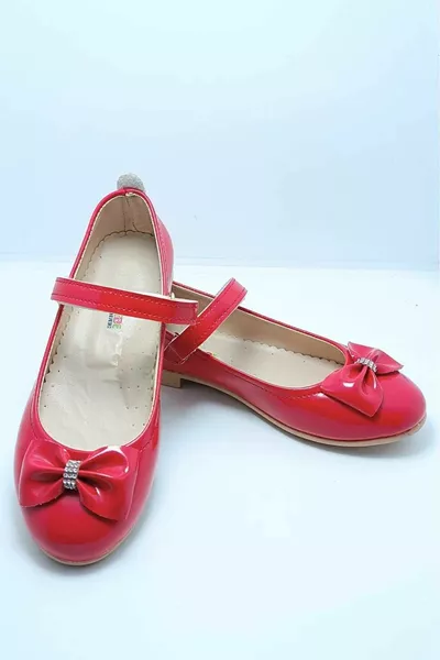 Ballet Flats Girls' Bow Tie Shoes