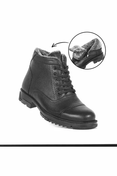 Rekor Sport جلد طبيعي الفراء بطانة داخلية الحرارية وحيد أسود