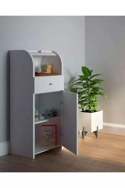 Mobile da cucina multifunzionale con cassetto per il pane