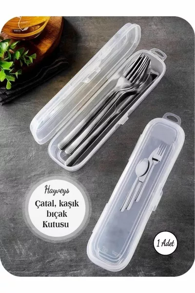 Комплект за съхранение на вилици, лъжици и ножове Multix, многофункционална кутия, комплект за пикник