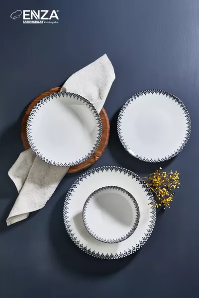 X Enza Defne Набор посуды на 6 персон, фарфор, 6 предметов