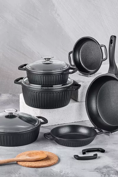 Set di Pentole Valeriya in 9 Pezzi