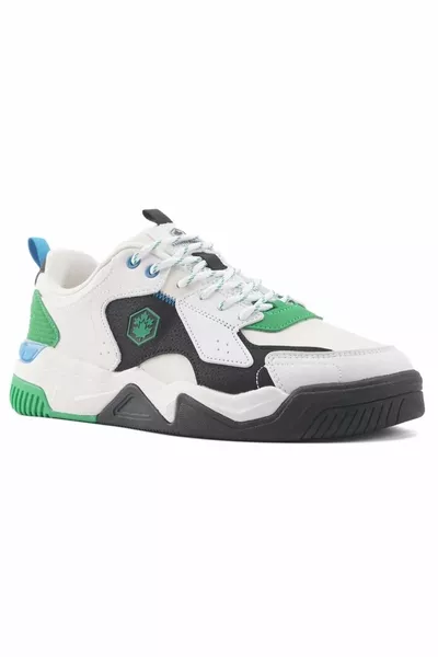 Manga Sneaker Heren Sneakers Wit-groen