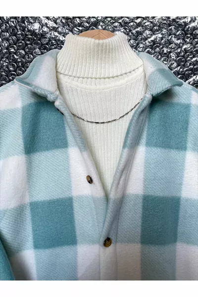 Мъжка риза яка оверсайз памучна риза дървосекач