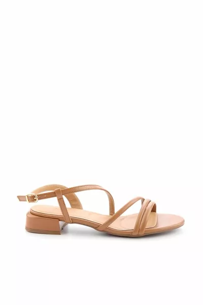 Tan sandalen voor dames 