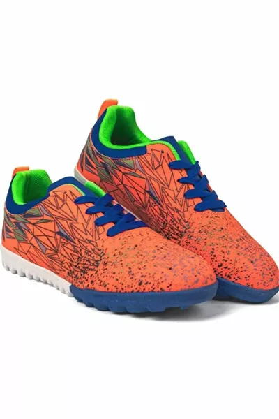 Messi Men's Astroturf Shoes Orange