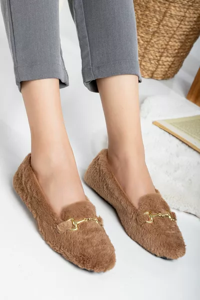 Soft Plush Women's Home Drum No Sound Lightweight Sole Panduf Home Pandufu