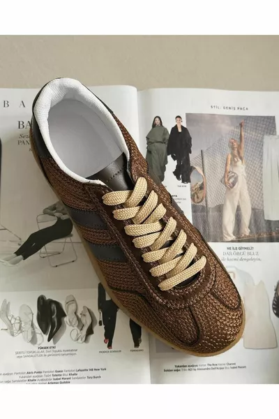 Женские кроссовки Perla - Кофе & Кофе