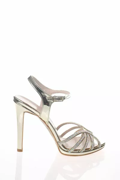 المرأة مرآة الذهب خمسة حجر مساء اللباس أحذية CNR