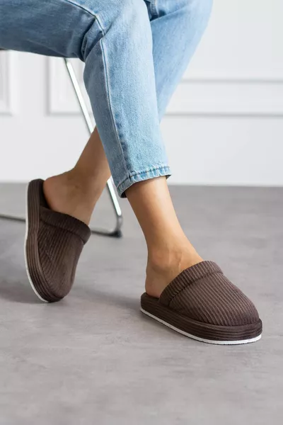 Modafrato WICK CLOSED Унисекс къщи чехли Зимни дамски мъжки чехли