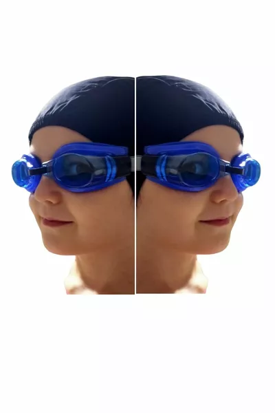 ДЕТСКИ ОЧИЛА ЗА ПЛУВАНЕ КОМПЛЕКТ ОЧИЛА ЗА БАСЕЙН Шапка за басейн комплект морски очила