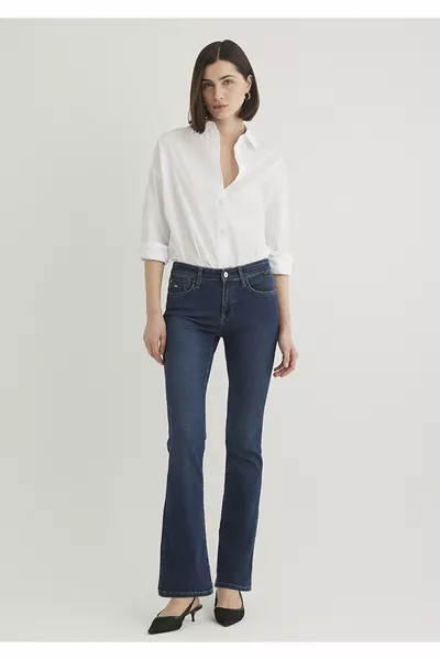 Molly Gold Классические тёмные джинсы 