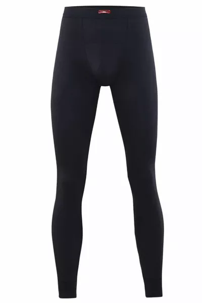 Herren Schwarze Thermounterwäsche 2. Stufe Unterhemd 