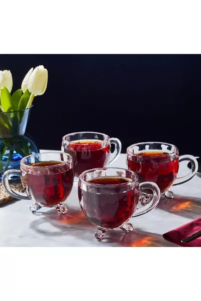 Kelepir Home Madame Coco Priour 4-delige Theekopjes