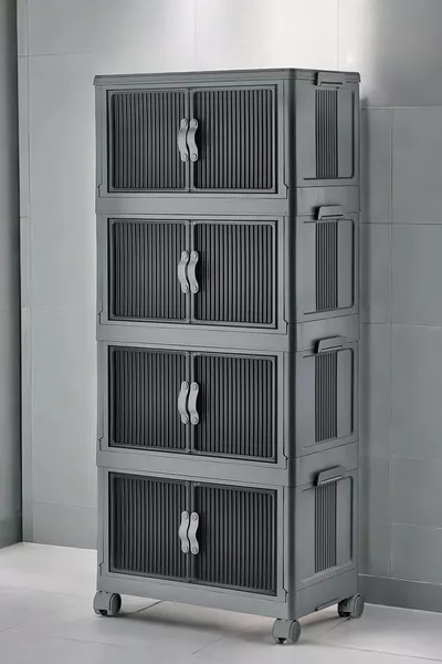 Armoire modulaire pliable 4 compartiments  cm x ,7 cm x  cm