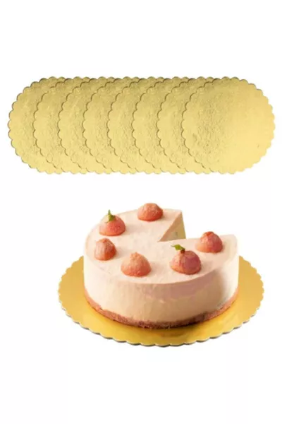 Cake Presentation Base  Pieces Gold Cake Paper  Cm Paper Cake Boards