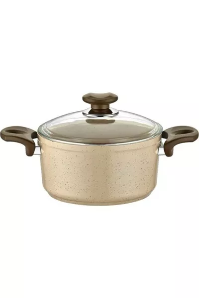 Pentola Profonda in Granito Zafferano  cm 