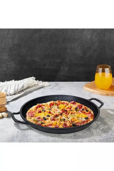 مقلاة شبكية من الحديد الزهر مقاس  سم