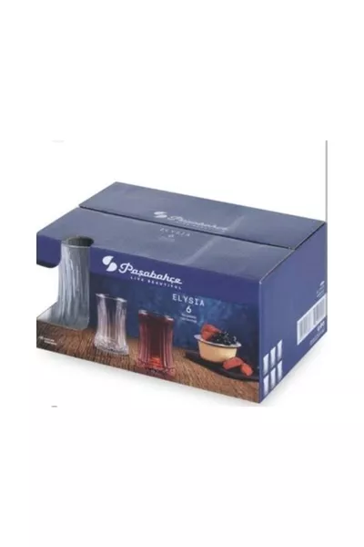 Elysia Tea Glass Set of 6,  cc  Orjin. Comes in a box