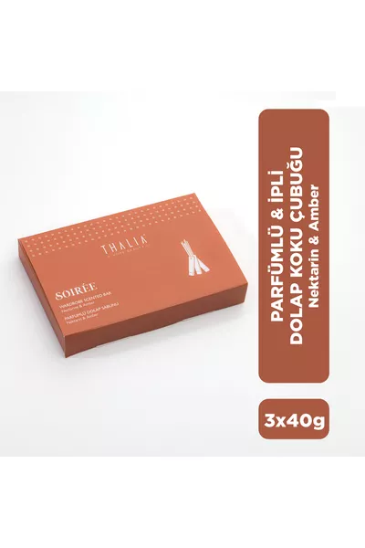 Home Nectarine & Amber Scented Hanging Closet Stick 3 x g