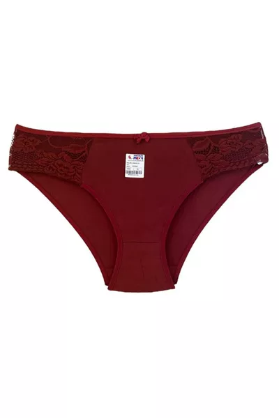 سروال داخلي بثلاثة قطع برباط دانتيل على الجانبين 