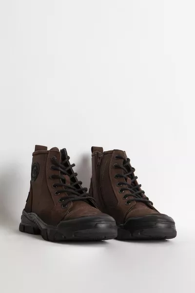  M Bottes Homme en cuir Nubuck véritable