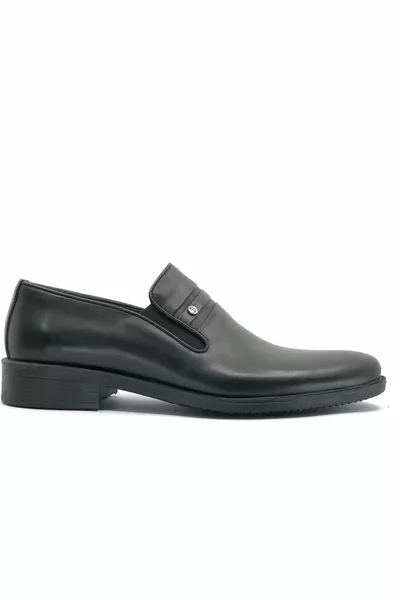 Berlino  Натуральная Кожа Мужская Классическая Лунная Шапочка Черный