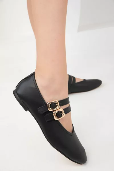 Black Women's Ballet Flats 