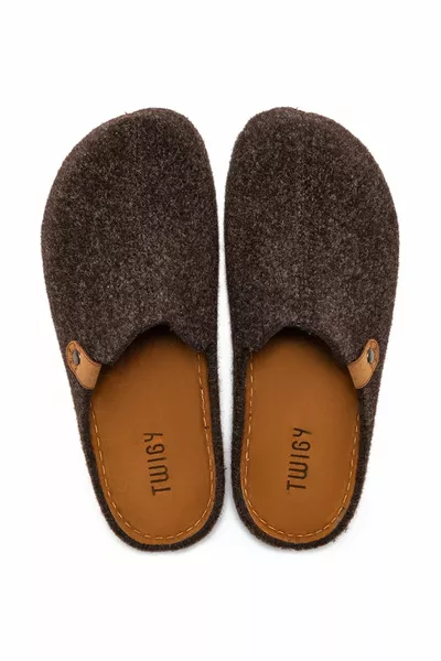 Mati Pantofole da Casa Uomo Marrone /