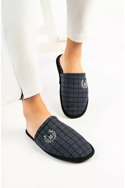 الرجال MTF الشتاء لينة ضيف المهر شرفة منزل النعال مع الإسفنج داخل