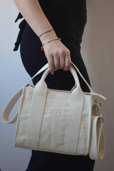 المرأة قماش كروسبودي حمل اليد وحقيبة الكتف