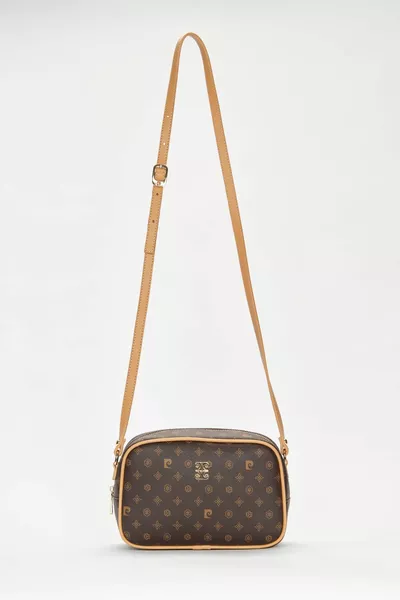 Borsa a tracolla da donna Monogram Caffè 