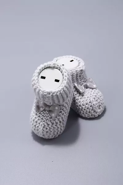Knitwear Link Knitted Bow Baby Booty