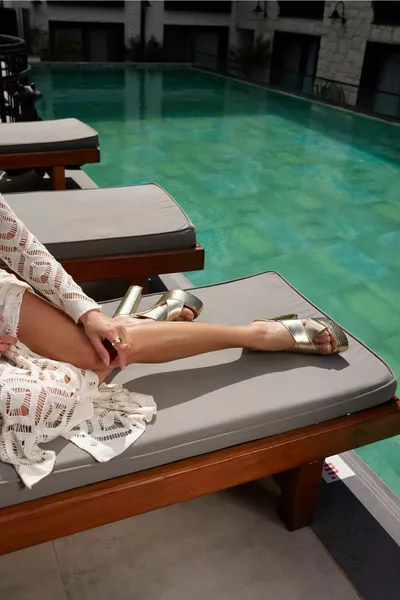 Bronze Femmes Bronze Or Plateforme Talon Heel