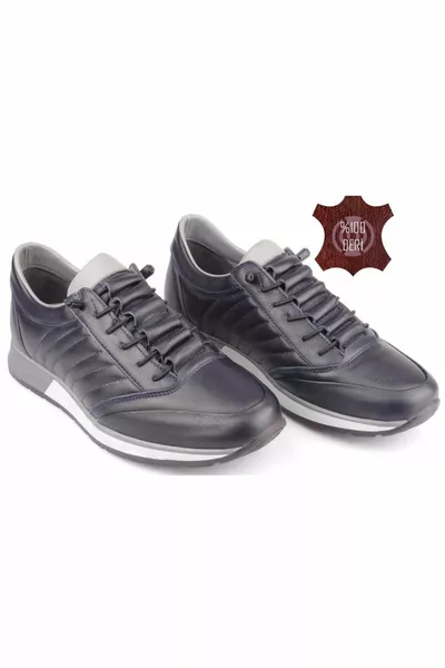 الداخلية الخارجية جلد طبيعي العظام مريحة للغاية أحذية رجالية أنيقة S