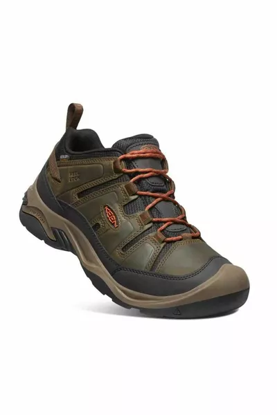 Circadia wp أحذية المشي لمسافات طويلة للرجال مقاومة للماء زيتون أسود