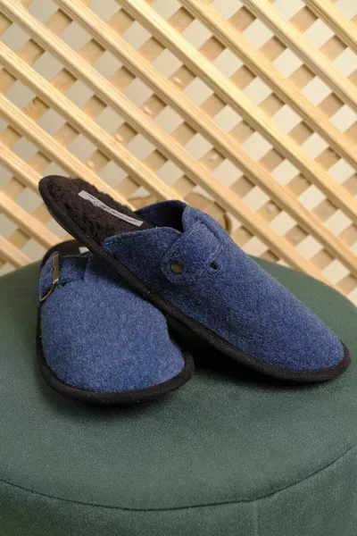 الشتاء شعر مشبك مفصلة الفراء الرجال منزل النعال