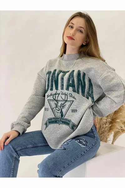 Sweat-shirt oversize Montana