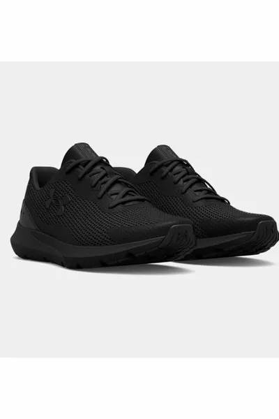 حذاء جري نسائي أسود  UA W Surge 3