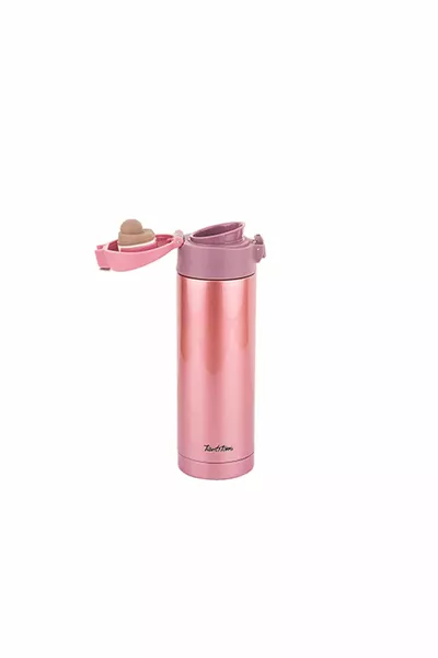 Roze RVS Thermoskan ml