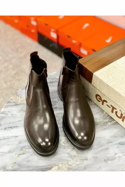 Schoenlaarzen Echt leer