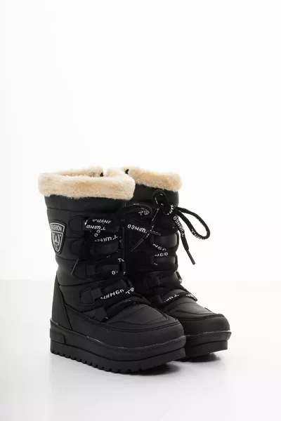 Fallschirmmodell Schwarze Schneestiefel