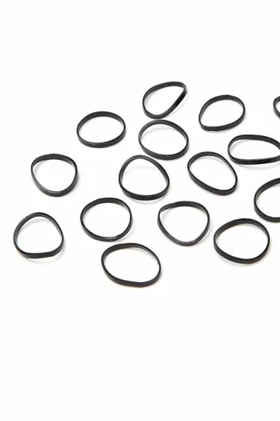  Pieces Black Hair Braid Elastic