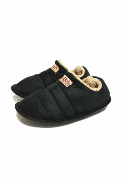 حذاء البيت الأسود للجنسين