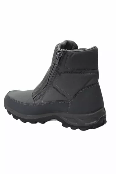 Boots Waterproof Men's Zipper Snow Boots