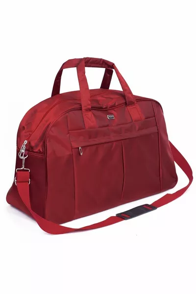 Moda  Бургундска извънгабаритна пътна чанта