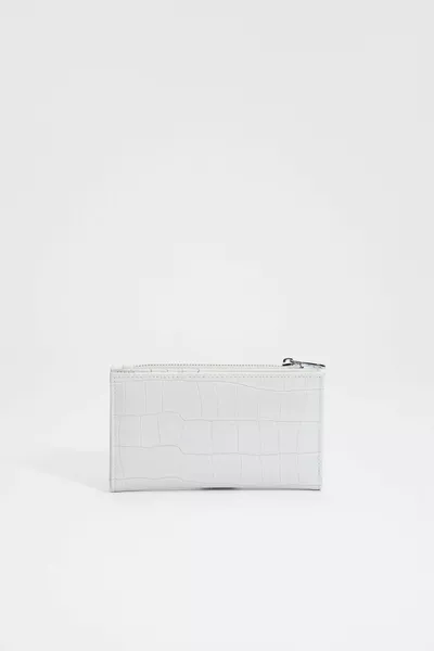 المحفظة الأساسية مع نظرة نمط التمساح